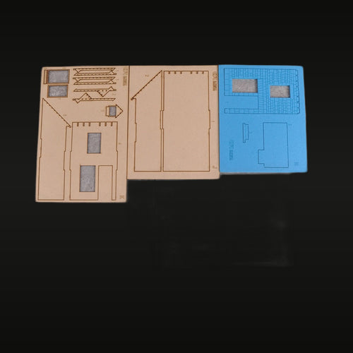 European Medieval Street Shop Building 1/35 Resin Terrain Kit