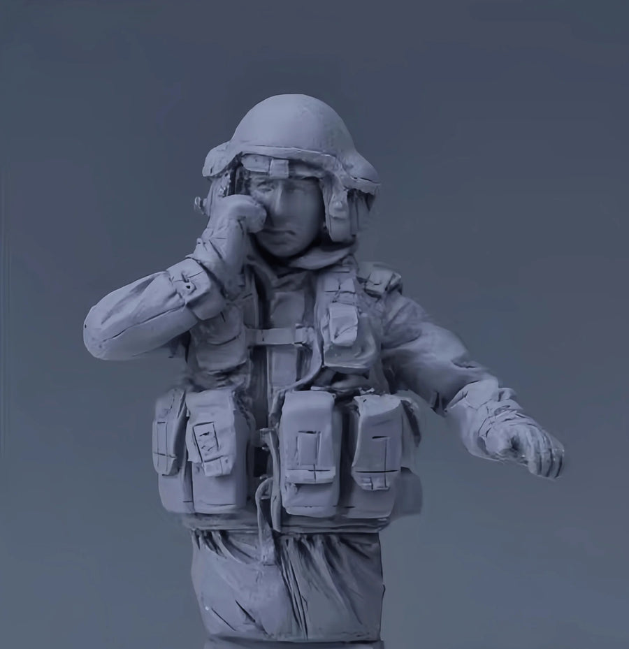 1/35 Casting Resin Model Assembly Kit, GK， Resin Soldier, Unpainted