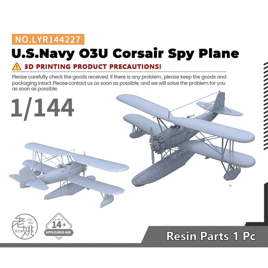 Yao'S Studio LYR227 1/144 1/200 1/350 1/700 Military Model Kit U.S.Navy O3U Corsair Spy Plane