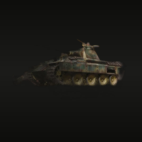 WWII German Panzer V Panther A Medium Tank 1/35 Resin Vehicle Kit