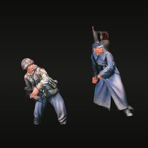 WWII Berlin Street Fighter 1945 1/35 Resin Figure Kit