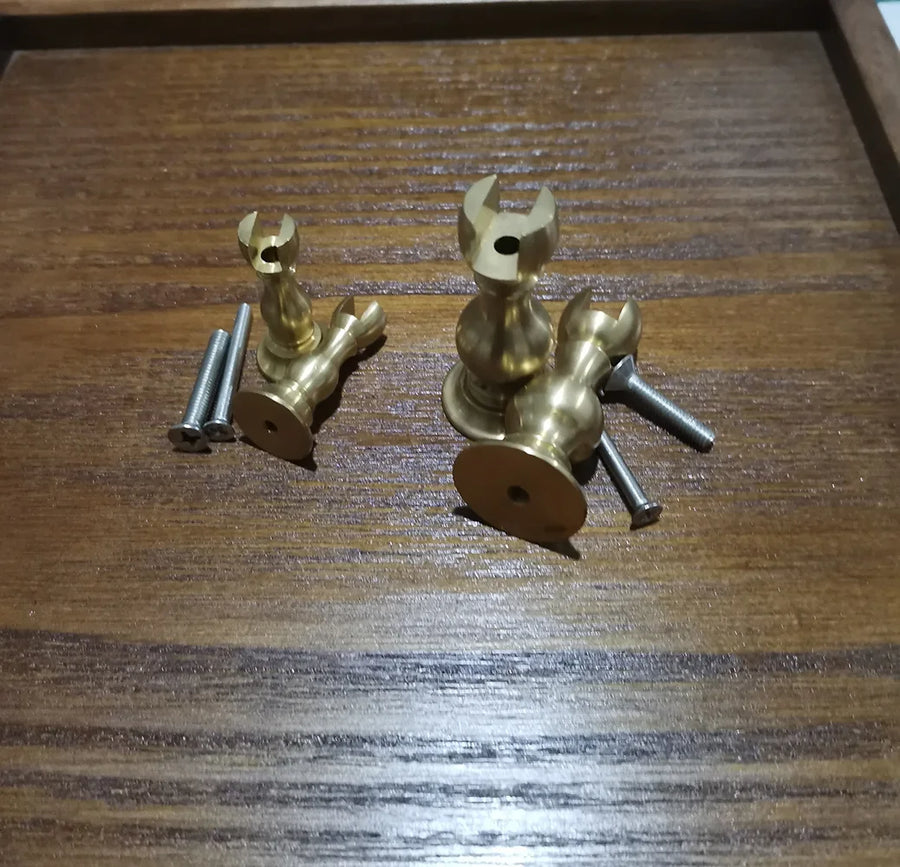 Metal Bust Display Stand Posts and Mounting Hardware Accessories - resin model view 2