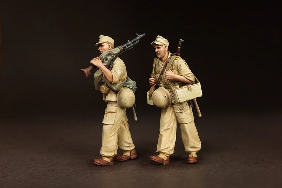 1/35 Resin Model Figure GK, Military Theme ，Unassembled and Unpainted Kit