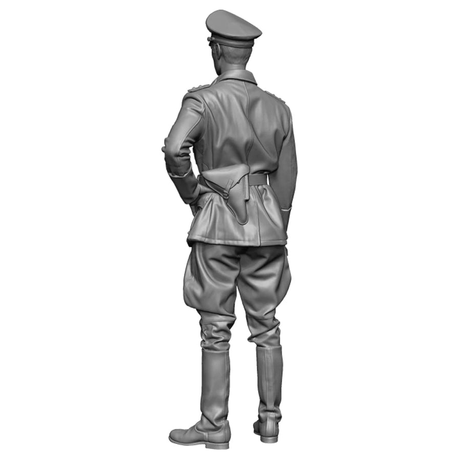 1/35 WW2 Officer, Resin Model Figure Soldier, WWII Military Themes, Unassembled and Unpainted Kit