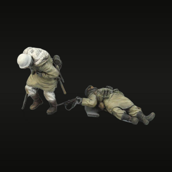 WWII Soviet Infantry Squad 1943 Eastern Front 1/35 Resin Figure Set
