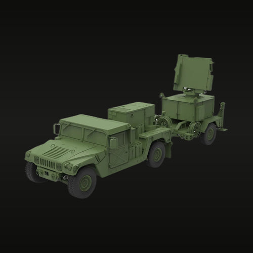 Modern US Army M1097A2 CLAWS Radar 1/35 Resin Model Kit