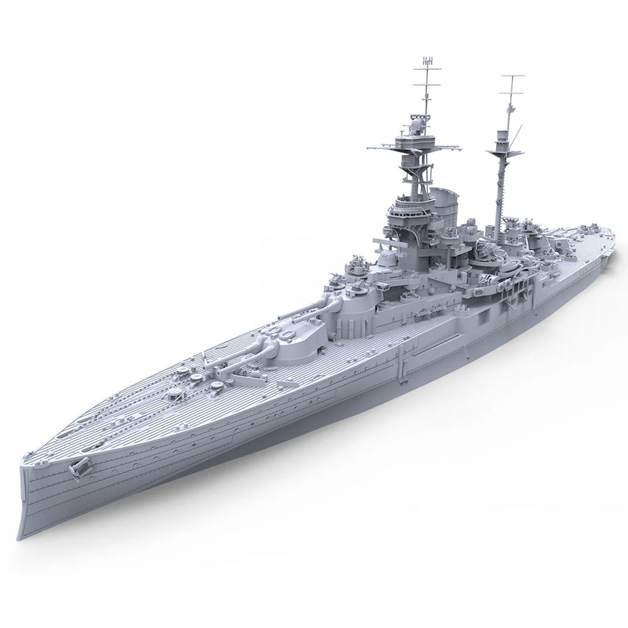 British Royal Navy WWII Cruiser/Battleship 1/700 Resin Ship Kit - resin model view 3