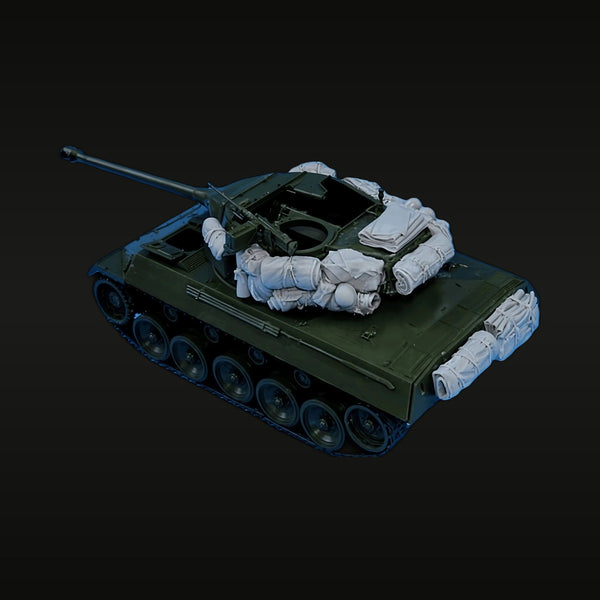 WWII US M18 Hellcat Tank Destroyer with Cargo 1/35 Resin Kit