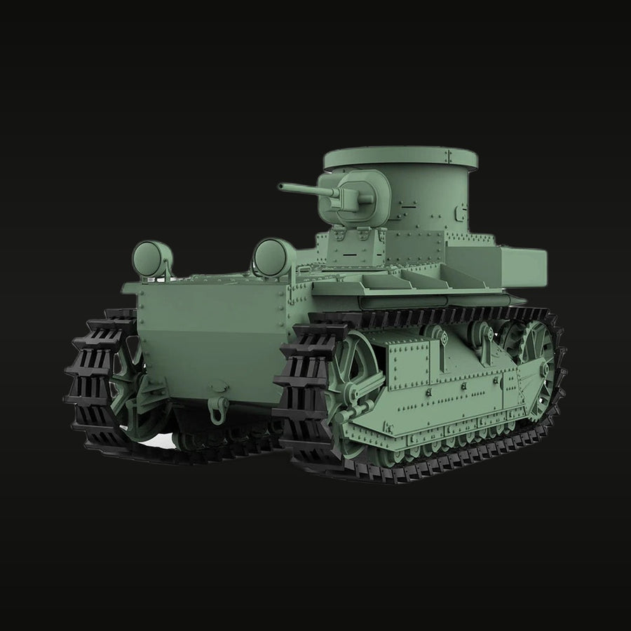 US T1E2 Light Tank Interwar 1/48 Resin Vehicle Kit - unpainted resin model kit