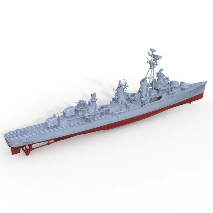 MRY-SFW SSC729 1/400 1/300 1/600 1/450 Military Model Kit German Z21 Destroyers Z4 1960 Full Hull