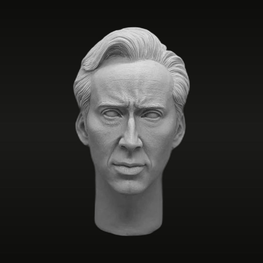Male Actor Head Sculpture 1/6 Scale Resin Bust Kit - unpainted resin model kit