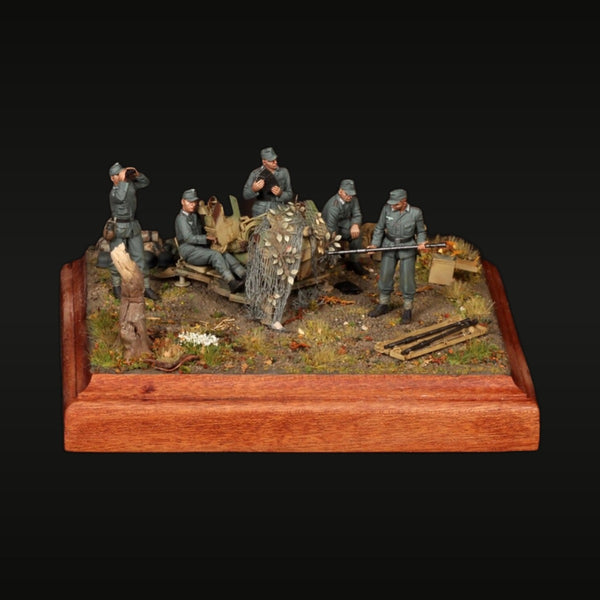 WWI German Artillery Gun Crew Diorama 1/35 Resin Kit