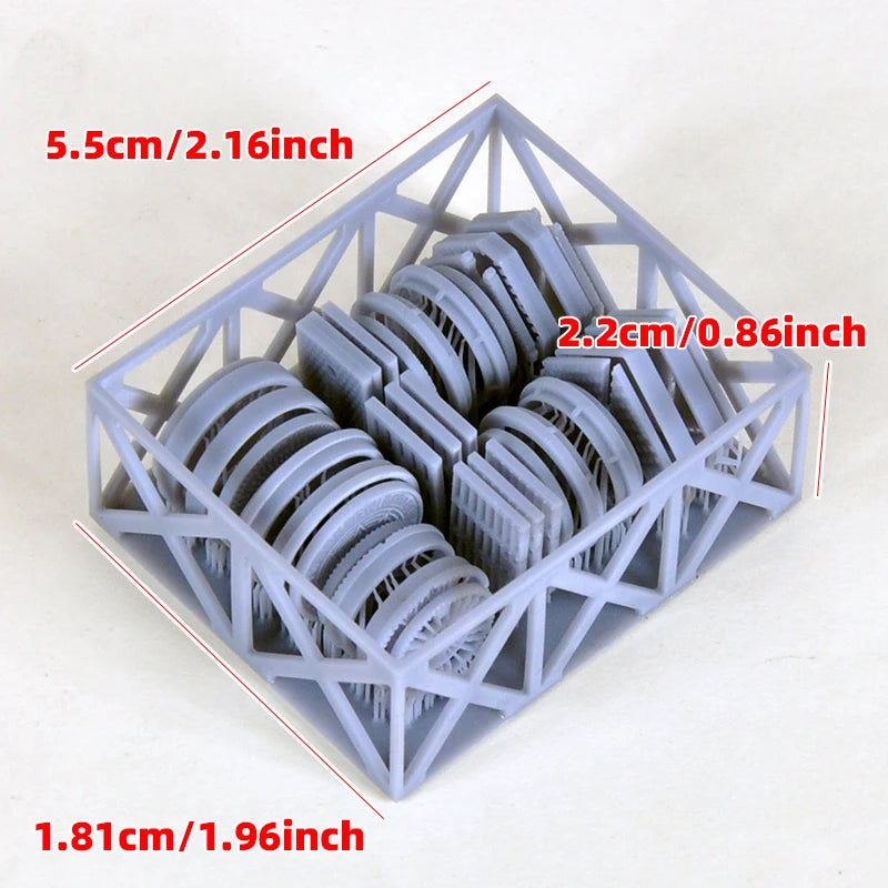 1/35 Manhole Covers Set (Resin Terrain) - resin model view 2