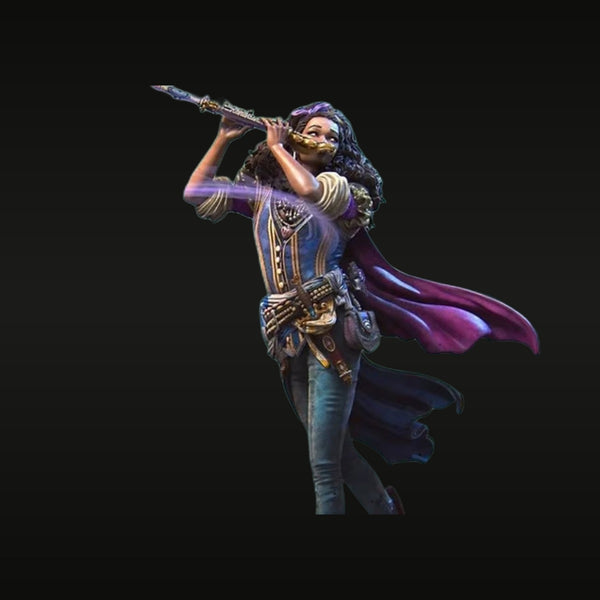 Rik The Bard with Flute 1/24 Resin Figure Kit