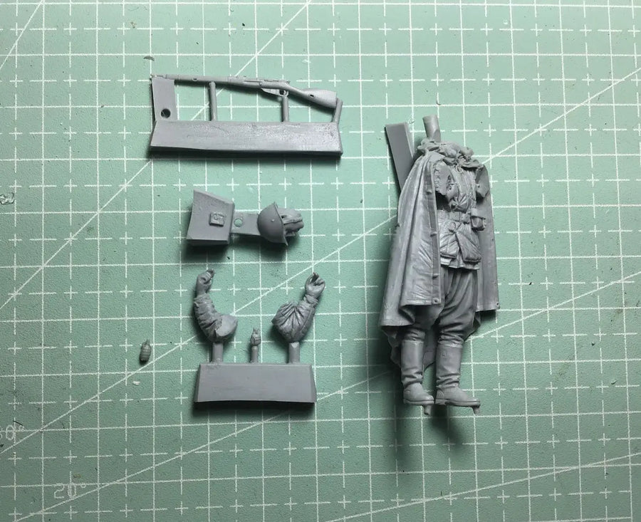 1/35 Resin Model Figure GK， Unassembled and Unpainted Kit