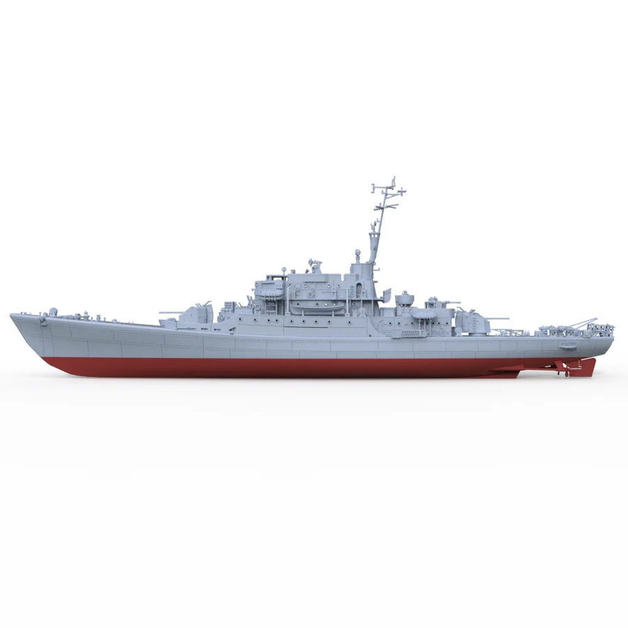 MRY-SFW SSC622 1/700 Military Model Kit Italy Frigates Albatros-Class, Albatros F543 Full Hull Miniature Static Model
