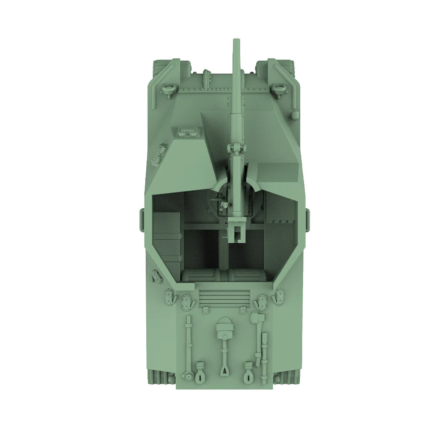WWII American M7 Priest Self-Propelled Howitzer 1/35 Resin Vehicle Kit - resin model view 2