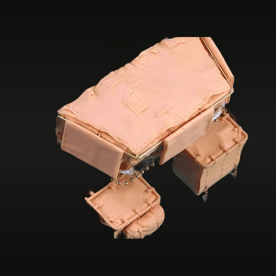 Merkava 3 Tank Turret Storage Compartment 1/35 Resin Model Kit - unpainted resin model kit