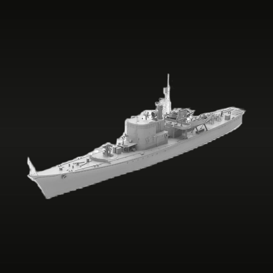 Japanese Navy Type K-8 Kusentei Fast Transport 1/700 Resin Ship Kit - unpainted resin model kit
