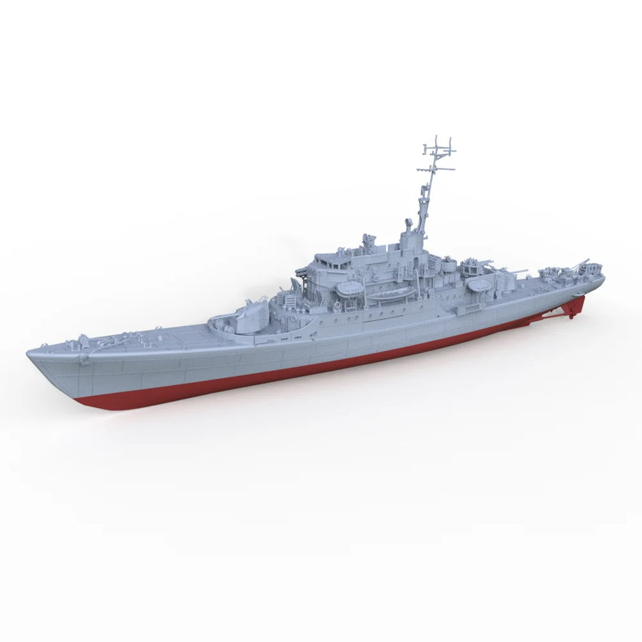 MRY-SFW SSC622 1/700 Military Model Kit Italy Frigates Albatros-Class, Albatros F543 Full Hull Miniature Static Model