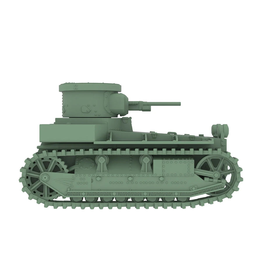 1/220 1/160 1/87 MRY-SFW SS767 Railway Military Model Kit US T1E2 Light Tank