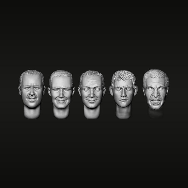 1/35 Modern Military Head Collection (Resin Accessory)