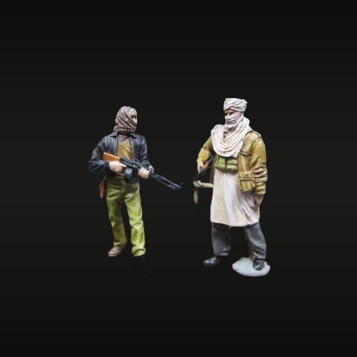 Modern Insurgent Fighters 1/35 Resin Military Diorama Set