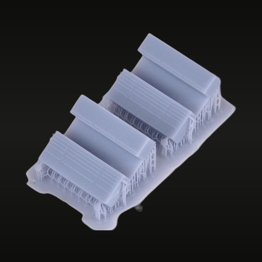 Tool Cabinet & Chest Set 1:64 Resin Diorama Accessories Kit (2pcs) - unpainted resin model kit