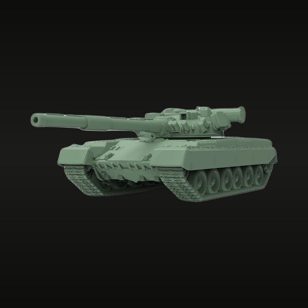 Cold War Russian T-80B Main Battle Tank 1/56 Resin Vehicle Kit