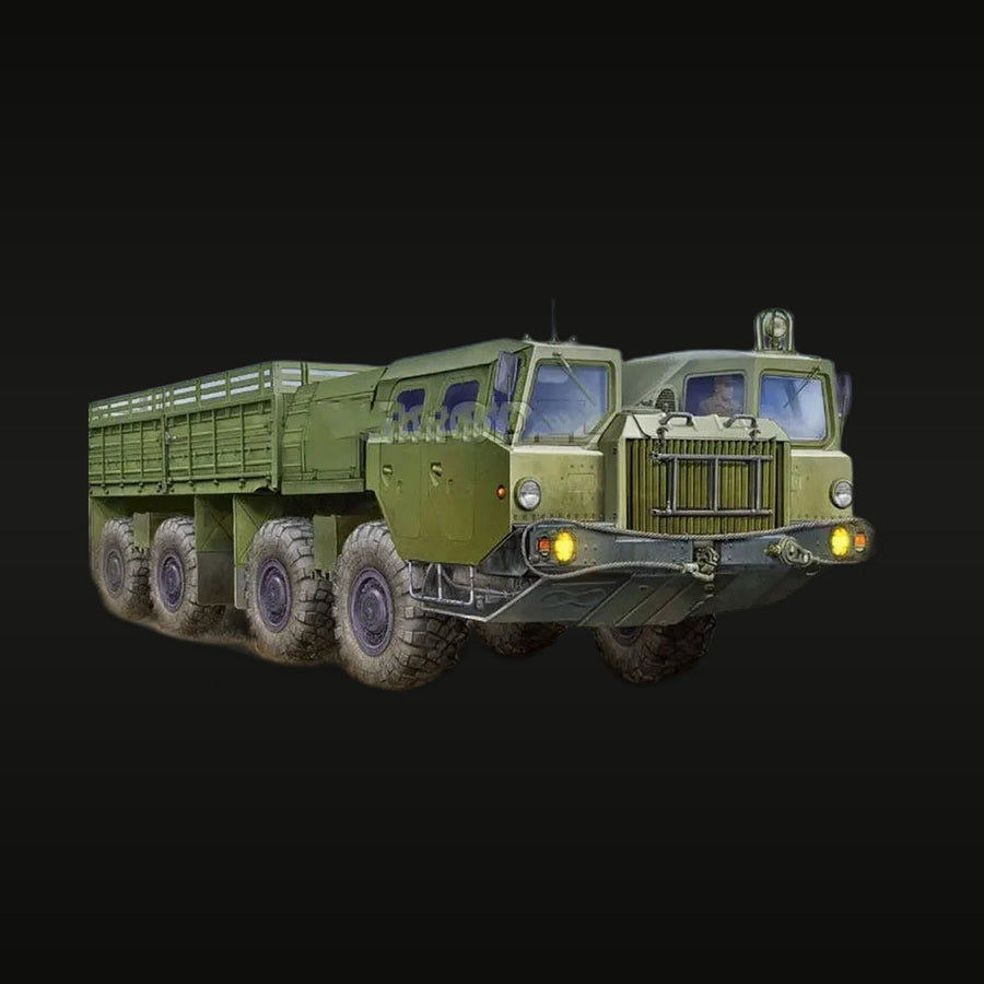 MAZ-7313 Soviet Heavy Transport Truck 1/35 Resin Model Kit - unpainted resin model kit