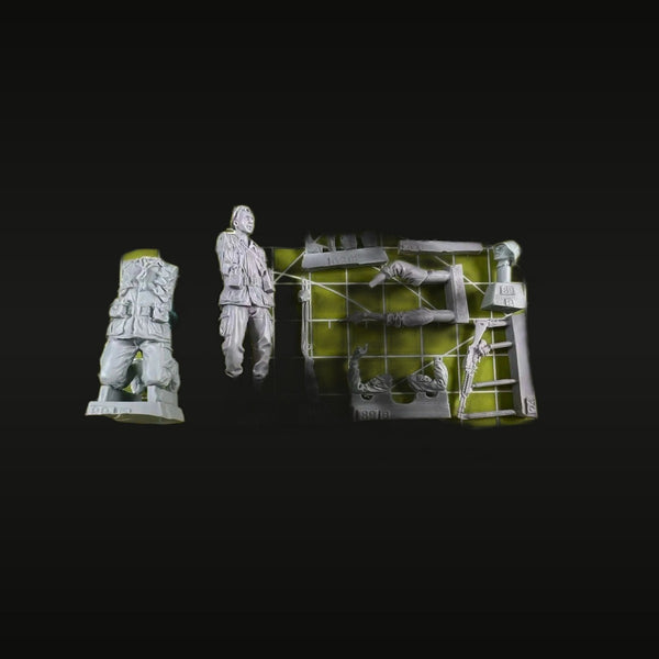 Modern US SEALs/Special Forces Multi-Figure Diorama Set 1/35 Resin Kit