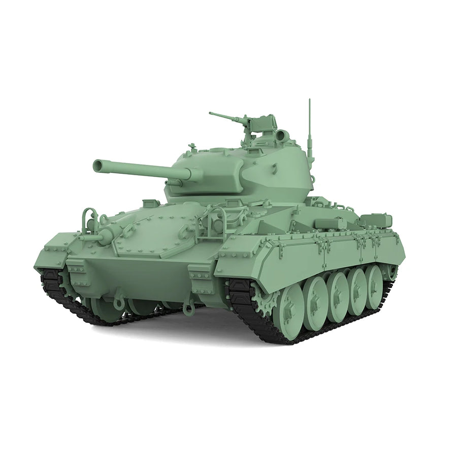US M24 Chaffee Light Tank MRY-SFW SS512 1/72 1/35 1/48 25Mm Military Model Kit