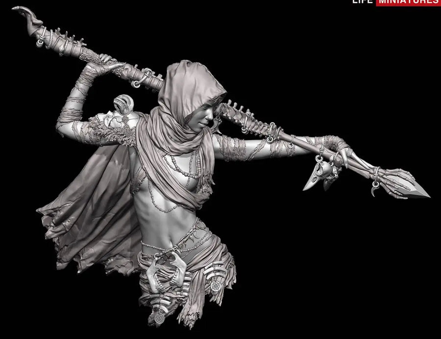 1/10 Resin Model Bust Gk，Unassembled and Unpainted Kit