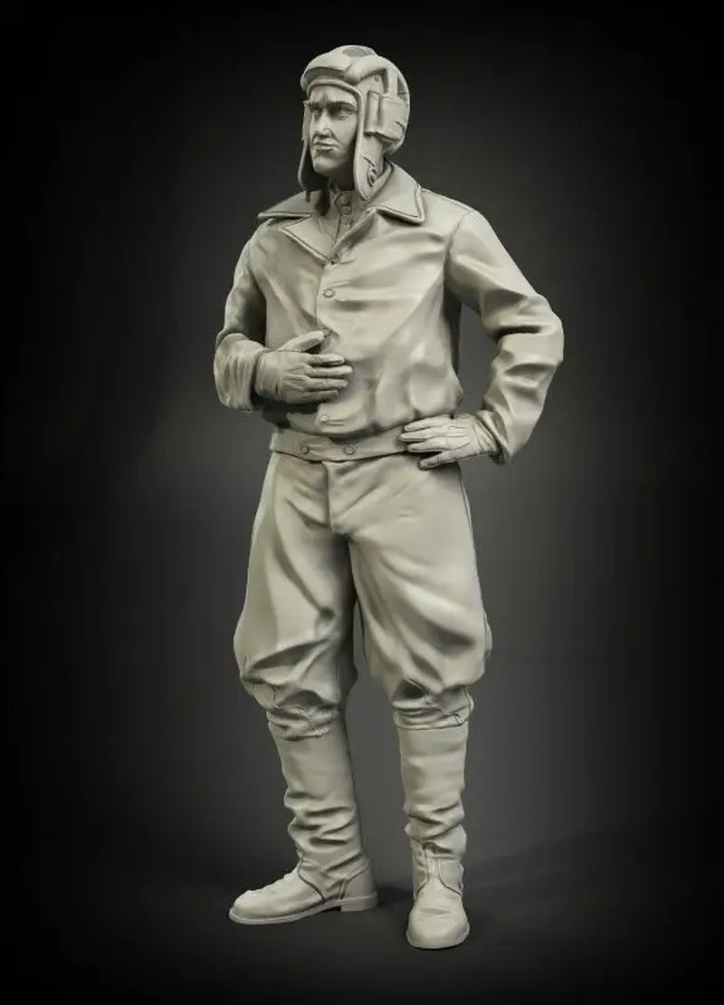 1/35 Resin Model Figure GK， Unassembled and Unpainted Kit