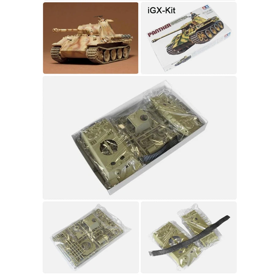 Tamiya 35065 1/35 German Panzerkampfwagen V Panther Ausf.A Medium Tank Military Display Toy Plastic Assembly Building Model Kit
