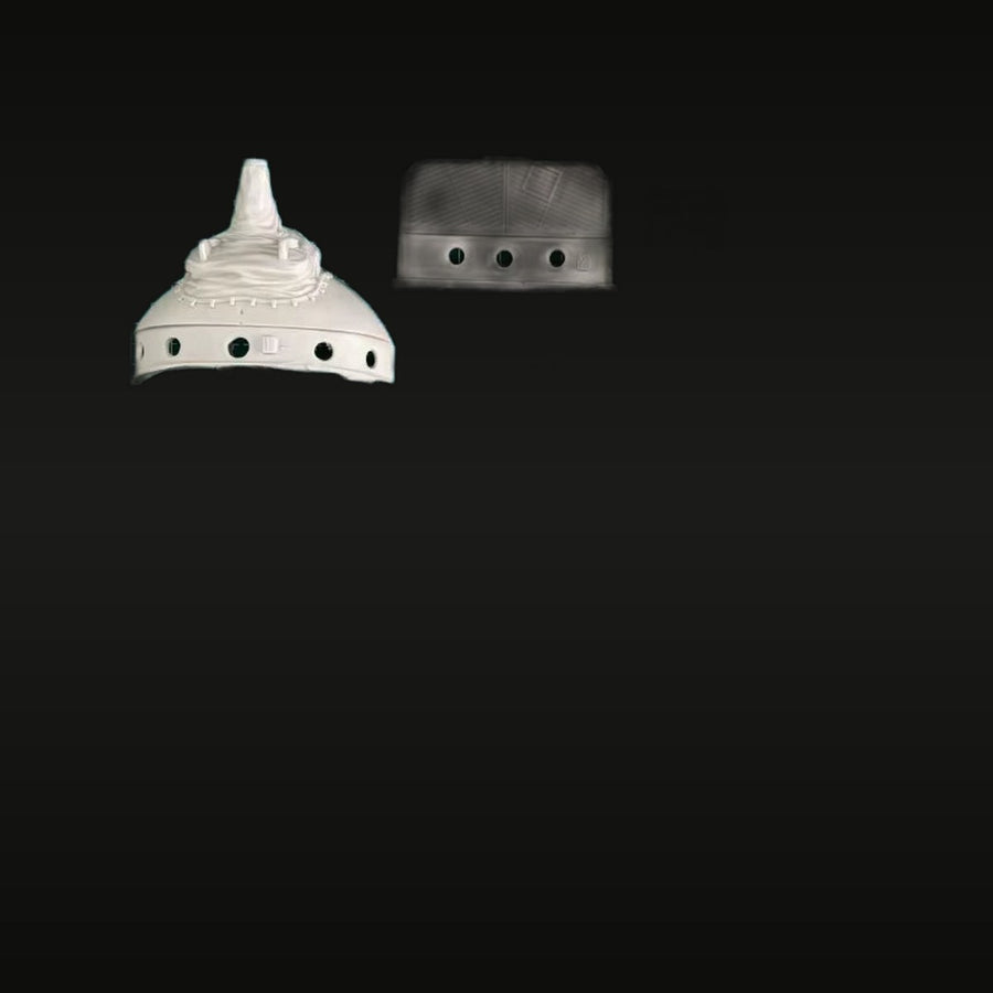 M48A2/A2C Patton Tank Turret Detail Set 1/35 Resin Kit - unpainted resin model kit