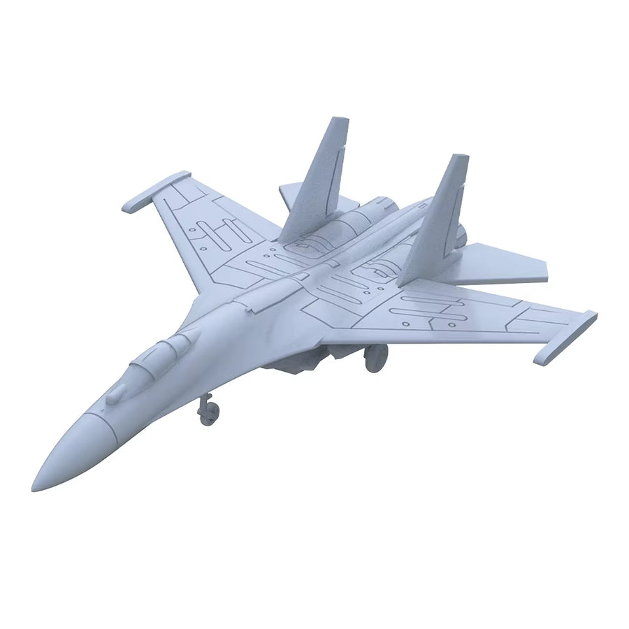 Modern Chinese J-11 Fighter Jet 1/48 Resin Aircraft Kit - resin model view 4