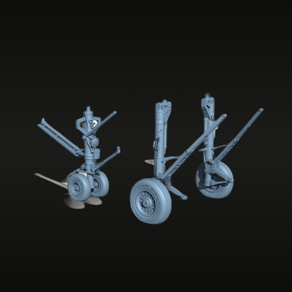 F-14D Tomcat Landing Gear Set 1/72 Resin Aircraft Kit