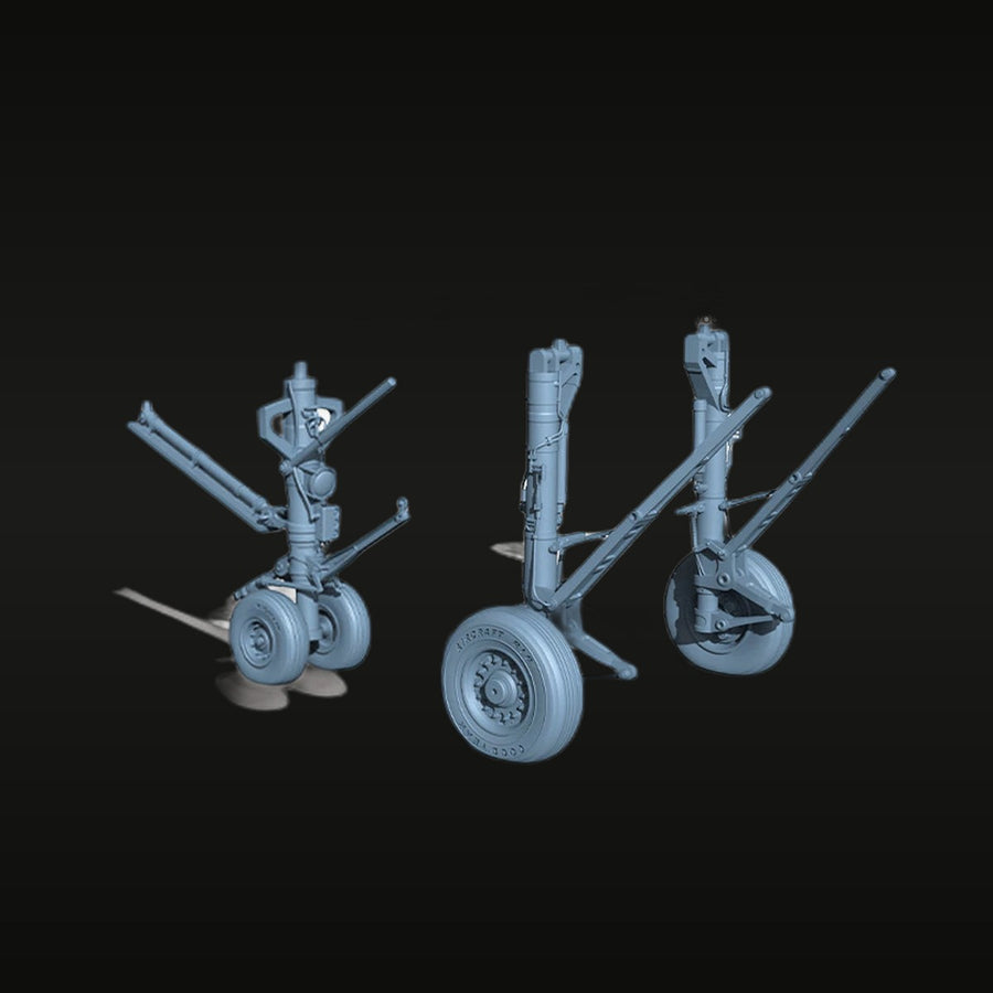 F-14D Tomcat Landing Gear Set 1/72 Resin Aircraft Kit - unpainted resin model kit