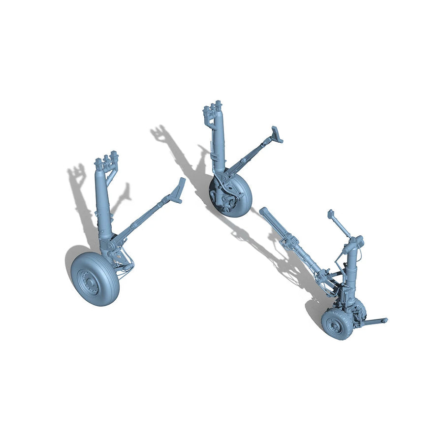 A-6 Intruder Landing Gear Set 1/72 Resin Accessory Kit - unpainted resin model kit