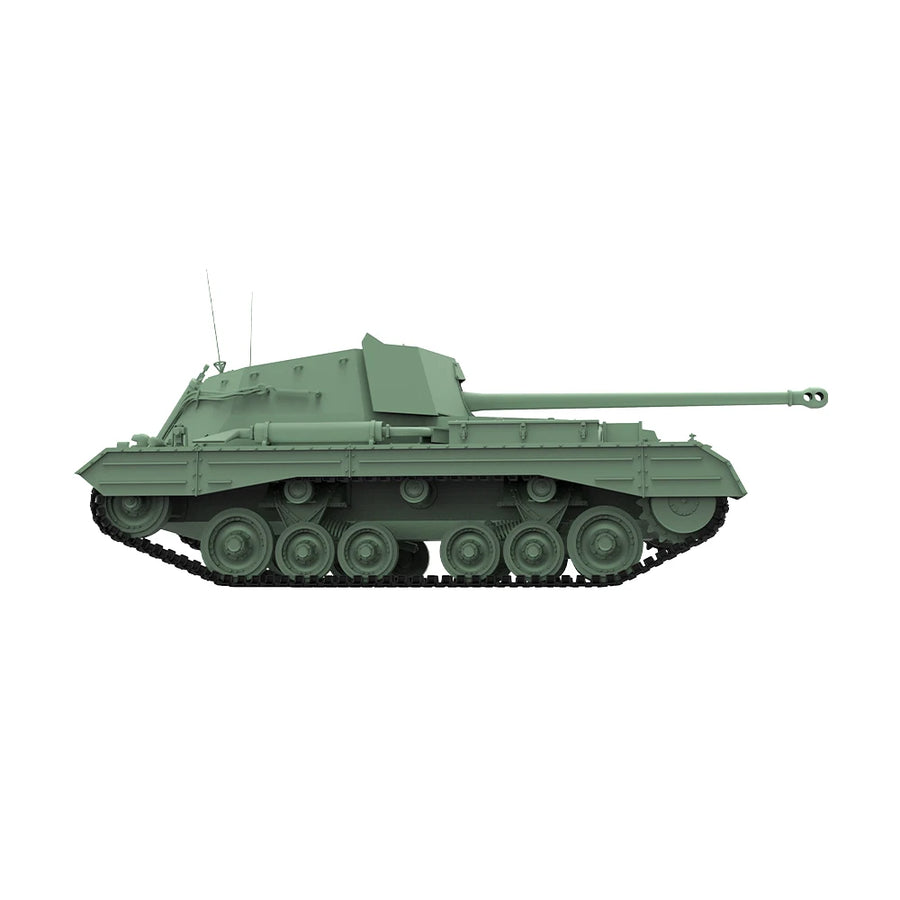 WWII British Cromwell/Comet Cruiser Tank 1/56 Resin Vehicle Kit - resin model view 5