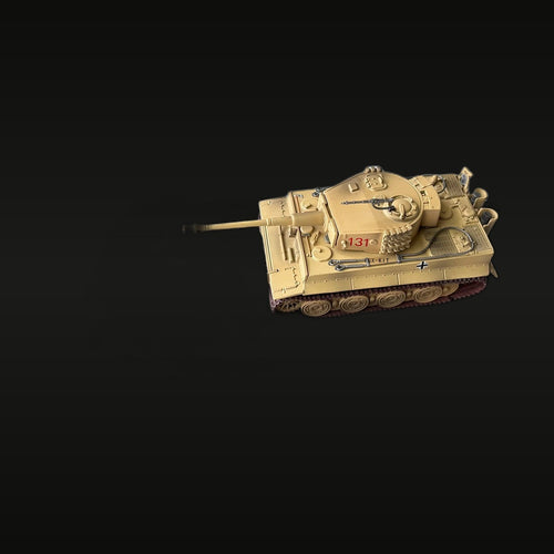 German Tiger I Heavy Tank North Africa 1943 1/72 Resin Model Kit