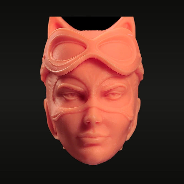 Catwoman Masked Portrait Bust 1/6 Resin Head Sculpt