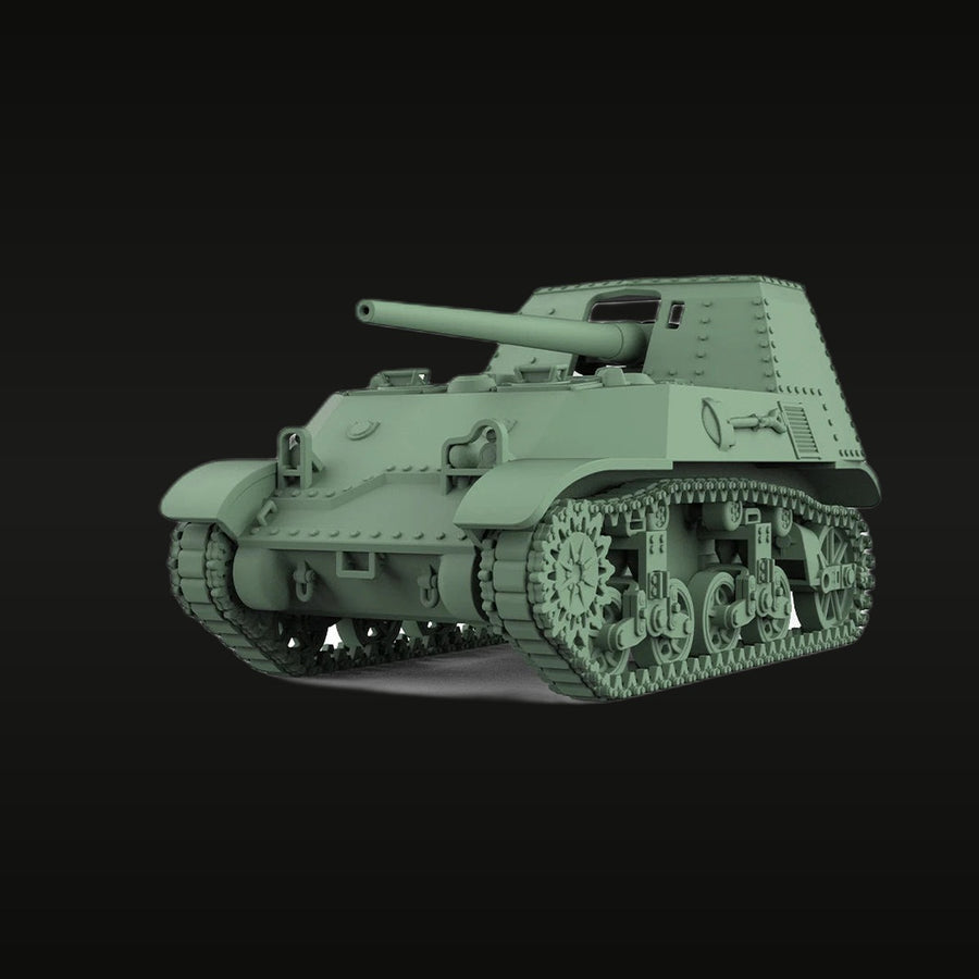 WWII American M3 GMC Tank Destroyer 1/144 Resin Vehicle Kit - unpainted resin model kit