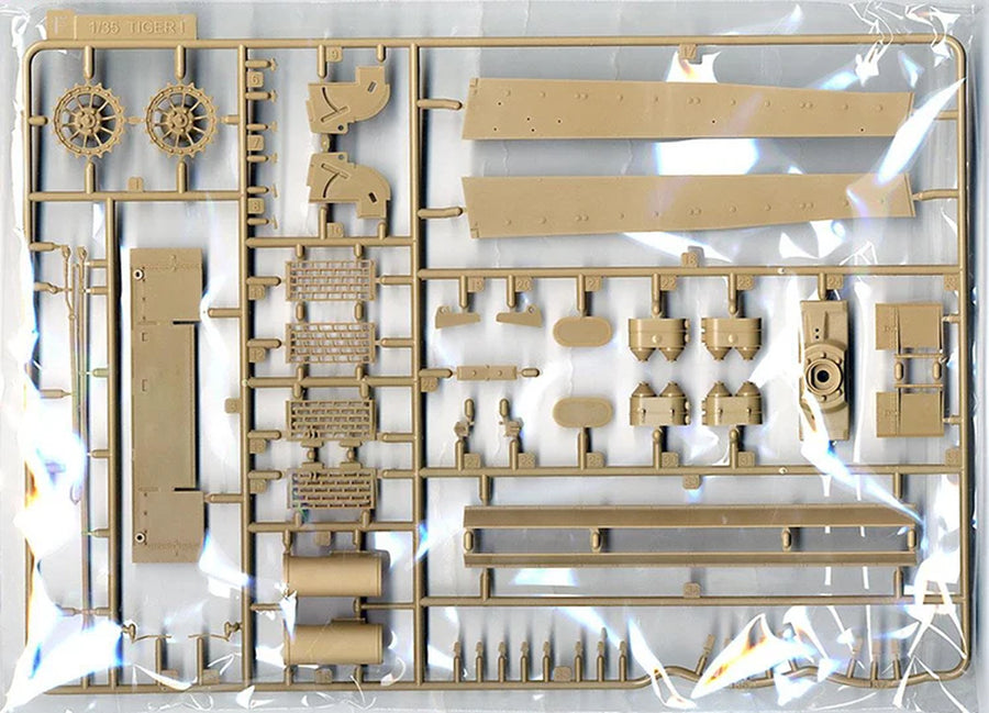 Ryefield RM5003 1/35 German ABT 503 Eastern Front 1943 Tiger I Tank Military Hobby Toy Plastic Model Building Assembly Kit Gift