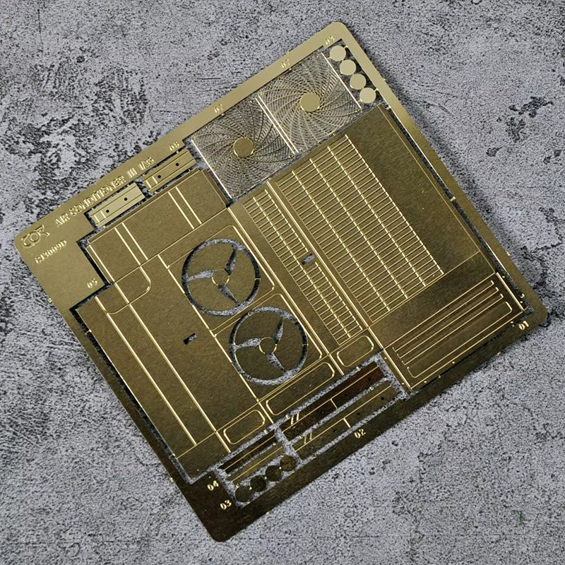 1/35 Model Building Scene Accessories Air Conditioning Outdoor Unit Etching Film DIY Handmade Sand Table Architecture Landscape