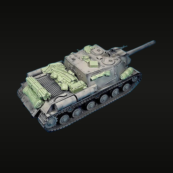 WWII Soviet ISU-152 Self-Propelled Gun 1/35 Resin Vehicle Kit