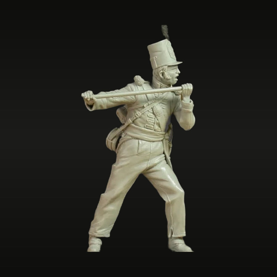 Napoleonic British 3rd Foot Guard NCO Talavera 1809 75mm Resin Figure Kit - unpainted resin model kit