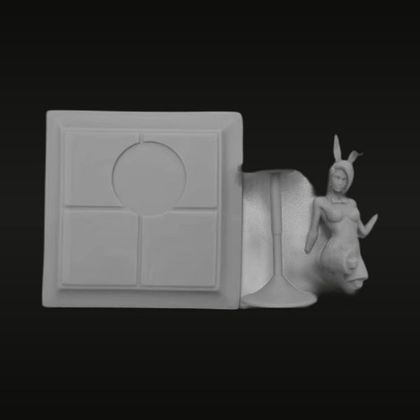 Bunny Girl Ceramic Mug 1/35 Resin Accessory Kit