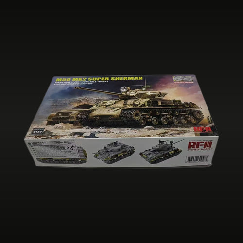 Israeli M50 Mk2 Super Sherman Tank 1/35 Resin Model Kit
